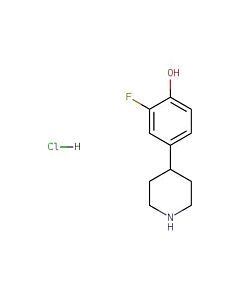Astatech 2-FLUORO-4-(PIPERIDIN-4-YL)PHENOL HYDROCHLORIDE, 95.00% Purity, 0.25G